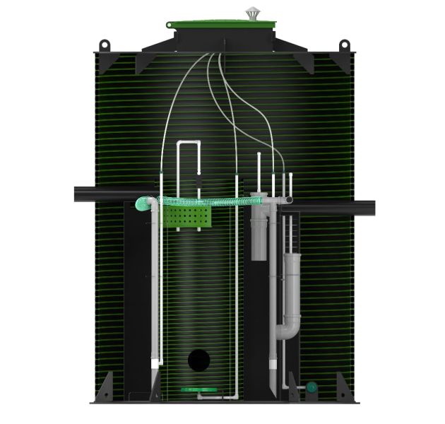 Станция биологической очистки KANN PRO 15 (1200мм)