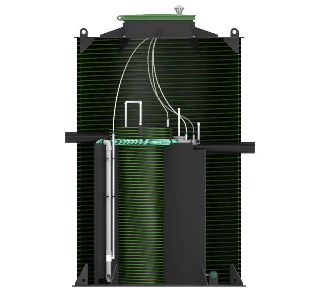Станция биологической очистки KANN PRO 10 (1200мм)