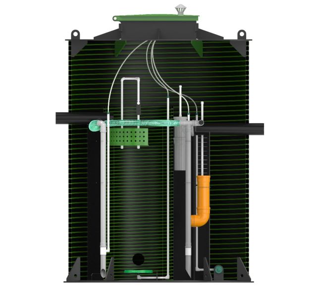 Станция биологической очистки KANN PRO 10 (900мм)
