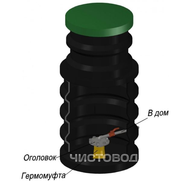Кессон Чистовод 950мм