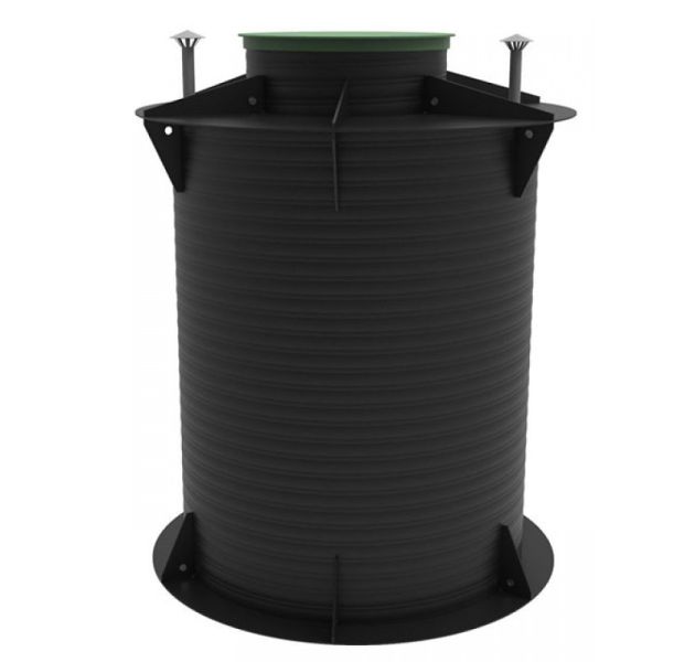 Пластиковый погреб (круглый, диаметр 1,5 метра)