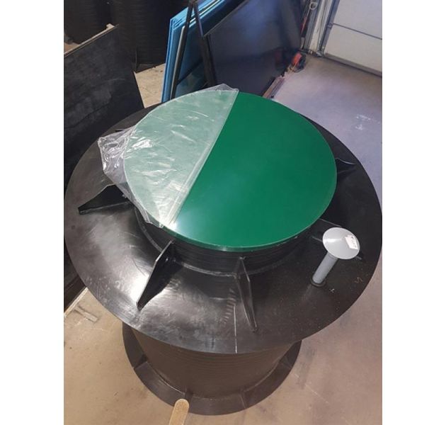 Пластиковый погреб (круглый, диаметр 1,5 метра)