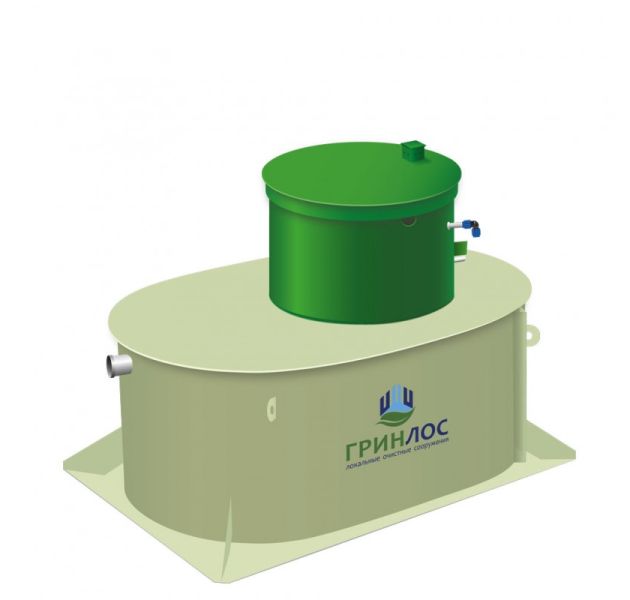 Станция биологической очистки Гринлос Аэро 5 ПР низкий корпус